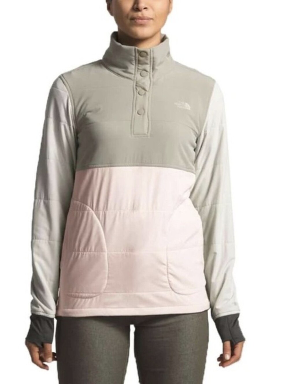The North Face Womens Mountain Sweatshirt Pullover NWT Pink Outdoor Gorpcore XL
